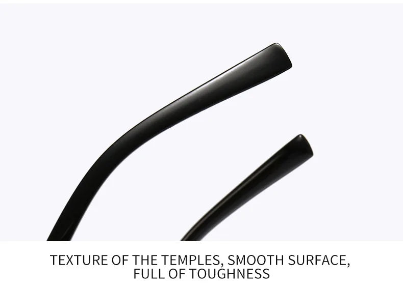 Unisex Rimless Rectangle Sunglasses