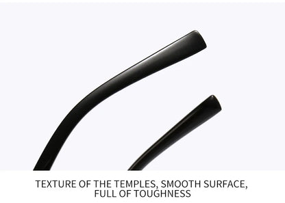 Unisex Rimless Rectangle Sunglasses