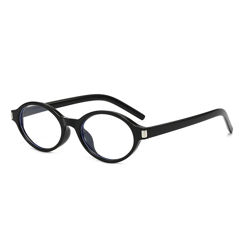 Unisex Retro Oval Sunglasses