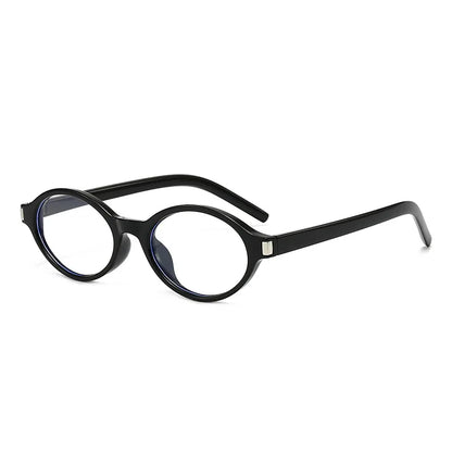 Unisex Retro Oval Sunglasses